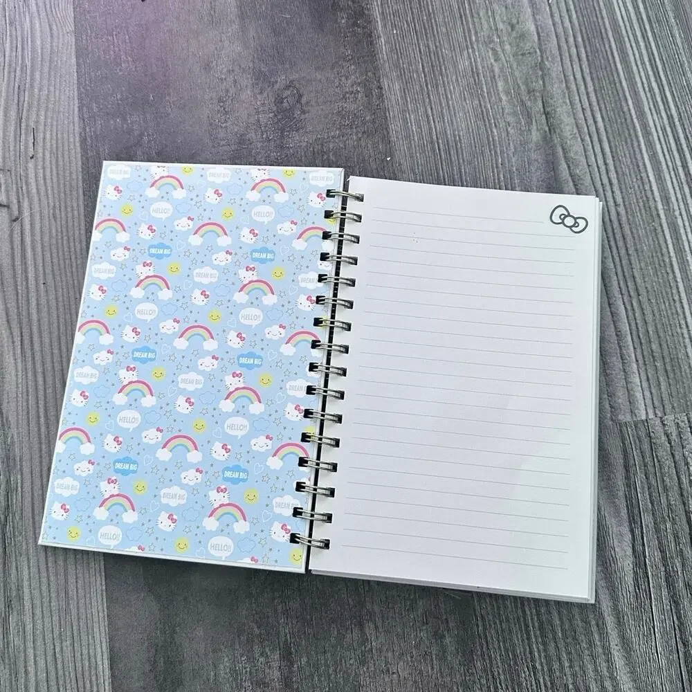 sanrio hello kitty small spiral notebook dream big
